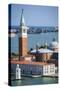 San Giorgio Maggiore church and the Venetian Lagoon, Venice, Veneto, Italy-Russ Bishop-Stretched Canvas