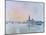 San Giorgio Maggiore from the Dogana, 1819-J. M. W. Turner-Mounted Giclee Print