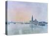 San Giorgio Maggiore from the Dogana, 1819-J. M. W. Turner-Stretched Canvas