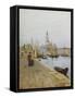 San Giorgio Maggiore from the Zattere, Venice-Helen Allingham-Framed Stretched Canvas