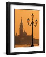 San Giorgio Maggiore, Grand Canal at Sunset, Venice, Italy-Jon Arnold-Framed Premium Photographic Print