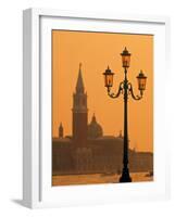 San Giorgio Maggiore, Grand Canal at Sunset, Venice, Italy-Jon Arnold-Framed Photographic Print