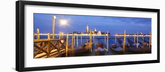 San Giorgio Maggiore in the Distance, Venice, UNESCO World Heritage Site, Veneto, Italy, Europe-Angelo Cavalli-Framed Photographic Print