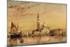 San Giorgio Maggiore, Venice, 1857-Edward William Cooke-Mounted Giclee Print