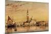 San Giorgio Maggiore, Venice, 1857-Edward William Cooke-Mounted Giclee Print