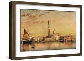 San Giorgio Maggiore, Venice, 1857-Edward William Cooke-Framed Giclee Print