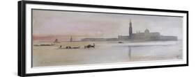 San Giorgio Maggiore, Venice, 1865-Edward Lear-Framed Premium Giclee Print