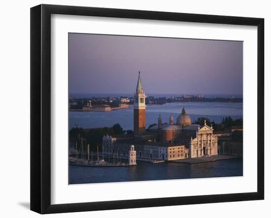 San Giorgio Maggiore, Venice, Italy. Renaissance Palladian Church-Ian Lambot-Framed Photographic Print