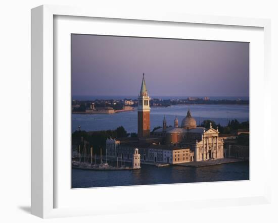 San Giorgio Maggiore, Venice, Italy. Renaissance Palladian Church-Ian Lambot-Framed Photographic Print