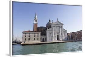 San Giorgio Maggiore, Venice, UNESCO World Heritage Site, Veneto, Italy, Europe-Jean Brooks-Framed Photographic Print