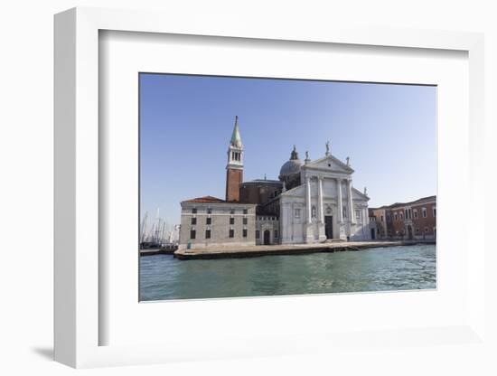 San Giorgio Maggiore, Venice, UNESCO World Heritage Site, Veneto, Italy, Europe-Jean Brooks-Framed Photographic Print