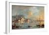 San Giorgio Maggiore, Venice, with the Giudecca and Zitelle-Guardi-Framed Giclee Print