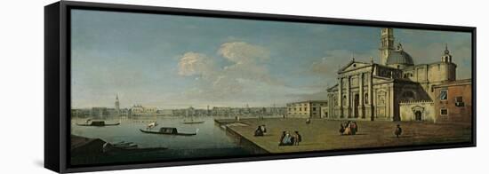 San Giorgio Maggiore, Venice-Canaletto-Framed Stretched Canvas