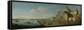 San Giorgio Maggiore, Venice-Canaletto-Framed Stretched Canvas