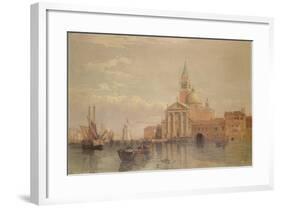 San Giorgio Maggiore, Venice-George Clarkson Stanfield-Framed Giclee Print