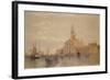 San Giorgio Maggiore, Venice-George Clarkson Stanfield-Framed Giclee Print