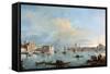 San Giorgio Maggiore-Francesco Guardi-Framed Stretched Canvas