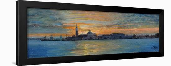 San Giorgio, Venice Lagoon, 2008-Trevor Neal-Framed Giclee Print