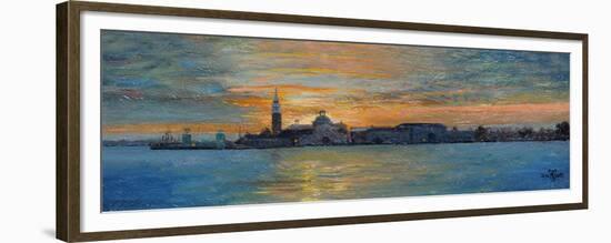 San Giorgio, Venice Lagoon, 2008-Trevor Neal-Framed Premium Giclee Print