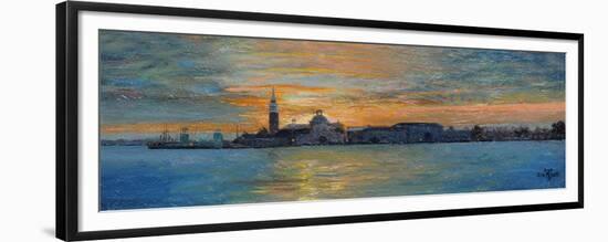 San Giorgio, Venice Lagoon, 2008-Trevor Neal-Framed Premium Giclee Print