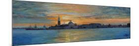 San Giorgio, Venice Lagoon, 2008-Trevor Neal-Mounted Premium Giclee Print