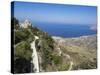 San Giovanni Church and View of Coastline from Town Walls, Erice, Sicily, Italy, Mediterranean-Jean Brooks-Stretched Canvas