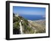 San Giovanni Church and View of Coastline from Town Walls, Erice, Sicily, Italy, Mediterranean-Jean Brooks-Framed Photographic Print