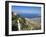 San Giovanni Church and View of Coastline from Town Walls, Erice, Sicily, Italy, Mediterranean-Jean Brooks-Framed Photographic Print