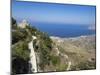 San Giovanni Church and View of Coastline from Town Walls, Erice, Sicily, Italy, Mediterranean-Jean Brooks-Mounted Photographic Print