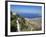 San Giovanni Church and View of Coastline from Town Walls, Erice, Sicily, Italy, Mediterranean-Jean Brooks-Framed Photographic Print