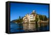 San Giulio Abbey-Robik70-Framed Stretched Canvas