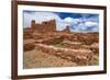San Gregorio Church at Abo Ruins, Salinas Pueblo Missions. New Mexico, USA-Russ Bishop-Framed Premium Photographic Print
