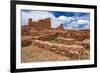 San Gregorio Church at Abo Ruins, Salinas Pueblo Missions. New Mexico, USA-Russ Bishop-Framed Premium Photographic Print