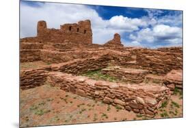 San Gregorio Church at Abo Ruins, Salinas Pueblo Missions. New Mexico, USA-Russ Bishop-Mounted Premium Photographic Print