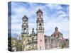 San Hipolito Church, Mexico City, Mexico. On Reforma Avenue, established 1521.-William Perry-Stretched Canvas