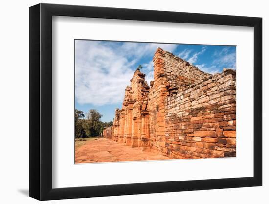 San Ignacio-Mini Mission in Argentina-xura-Framed Photographic Print