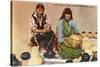 San Ildefonso Pottery Makers, New Mexico-null-Stretched Canvas