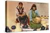 San Ildefonso Pottery Makers, New Mexico-null-Stretched Canvas