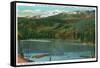 San Isabel National Forest, CO, View of One of the Blue Lakes at Cuchara Valley Head-Lantern Press-Framed Stretched Canvas