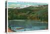 San Isabel National Forest, CO, View of One of the Blue Lakes at Cuchara Valley Head-Lantern Press-Stretched Canvas