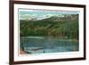 San Isabel National Forest, CO, View of One of the Blue Lakes at Cuchara Valley Head-Lantern Press-Framed Premium Giclee Print