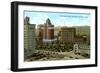 San Jacinto Plaza, El Paso, Texas-null-Framed Art Print