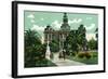 San Jose, California - Exterior View of City Hall-Lantern Press-Framed Art Print