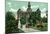 San Jose, California - Exterior View of City Hall-Lantern Press-Mounted Art Print