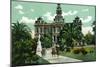 San Jose, California - Exterior View of City Hall-Lantern Press-Mounted Art Print