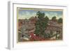 San Jose, California - View of Winchester Mystery House-Lantern Press-Framed Art Print