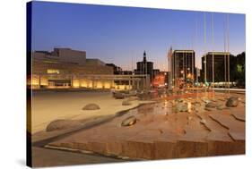 San Jose City Hall Plaza, San Jose, California, United States of America, North America-Richard Cummins-Stretched Canvas