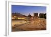 San Jose City Hall Plaza, San Jose, California, United States of America, North America-Richard Cummins-Framed Photographic Print