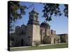 San Jose Mission, San Antonio, Texas, USA-Charles Bowman-Stretched Canvas