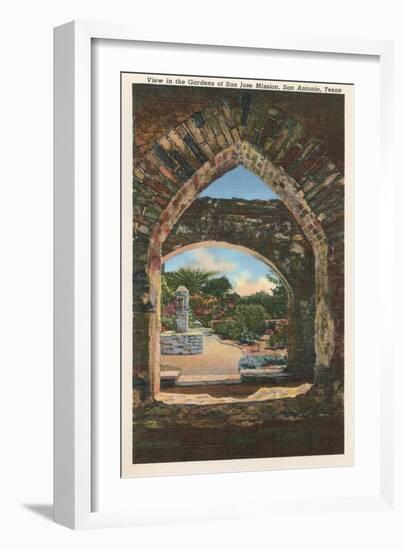 San Jose Mission, San Antonio, Texas-null-Framed Art Print